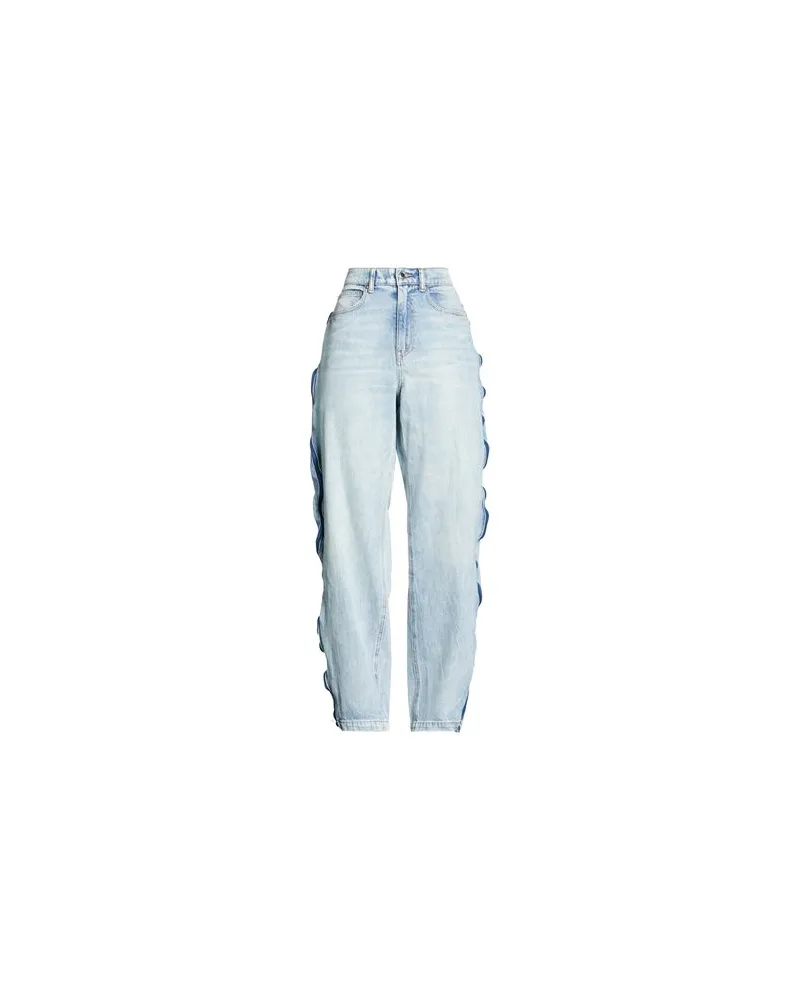 Alexander Wang HOSEN & RÖCKE - Jeanshosenauf YOOX.COM Blau