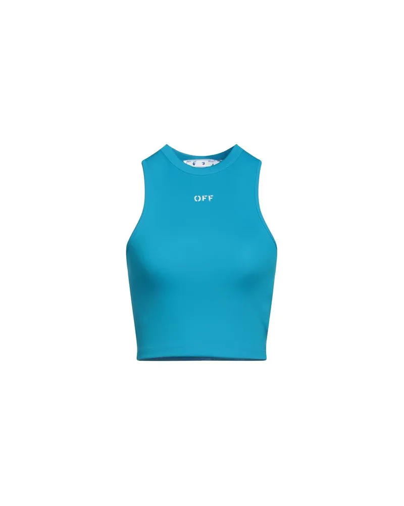 OFF-WHITE TOPS - Topsauf YOOX.COM Azurblau