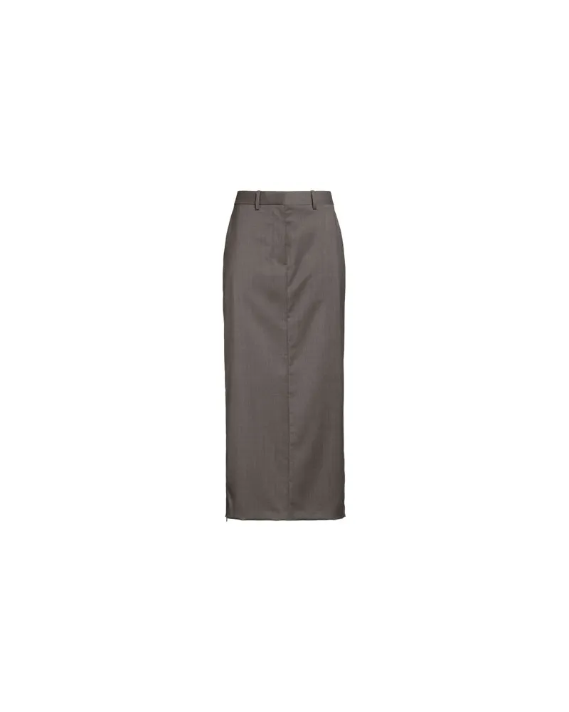 Helmut Lang HOSEN & RÖCKE - Midi-Röckeauf YOOX.COM Maulwurfsgrau