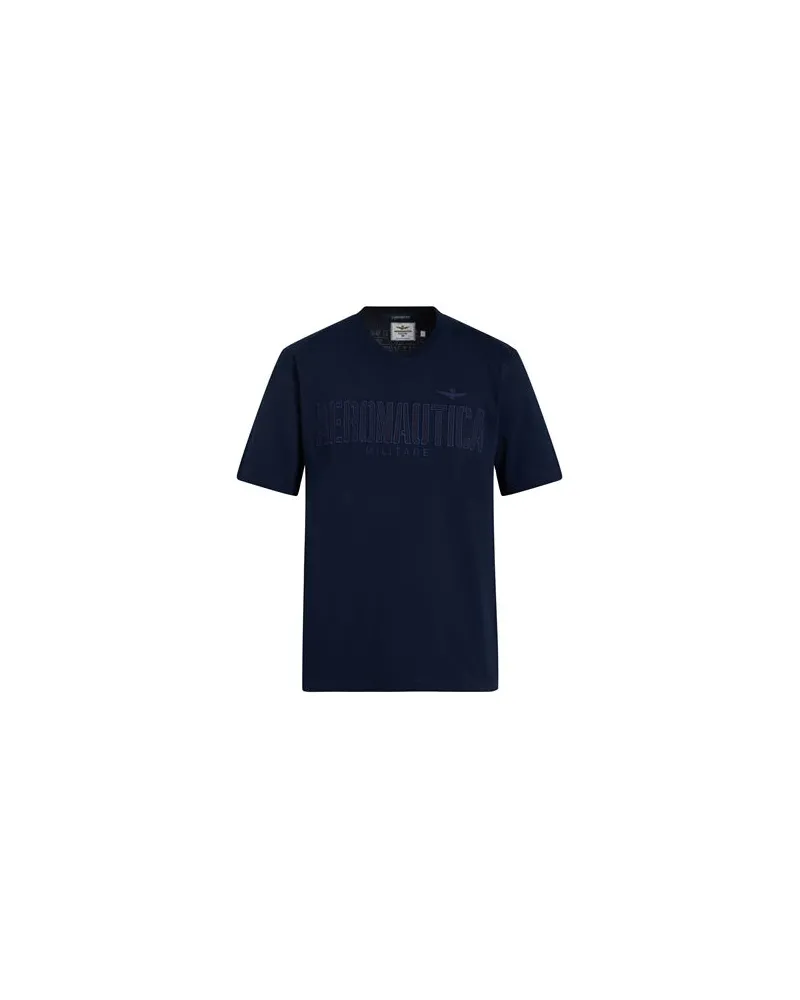 Aeronautica Militare TOPS - T-shirtsauf YOOX.COM Marineblau