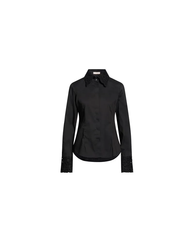 Camicettasnob TOPS - Hemdenauf YOOX.COM Schwarz