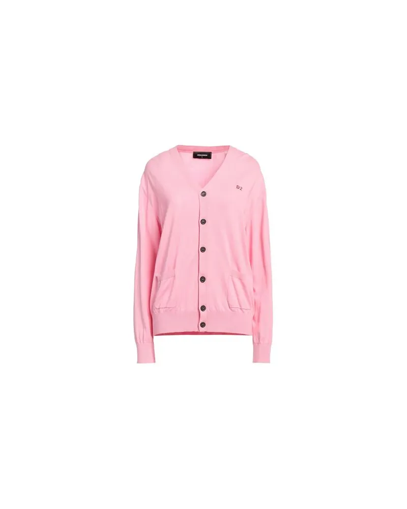 Dsquared2 STRICKWAREN - Strickjackenauf YOOX.COM Rosa