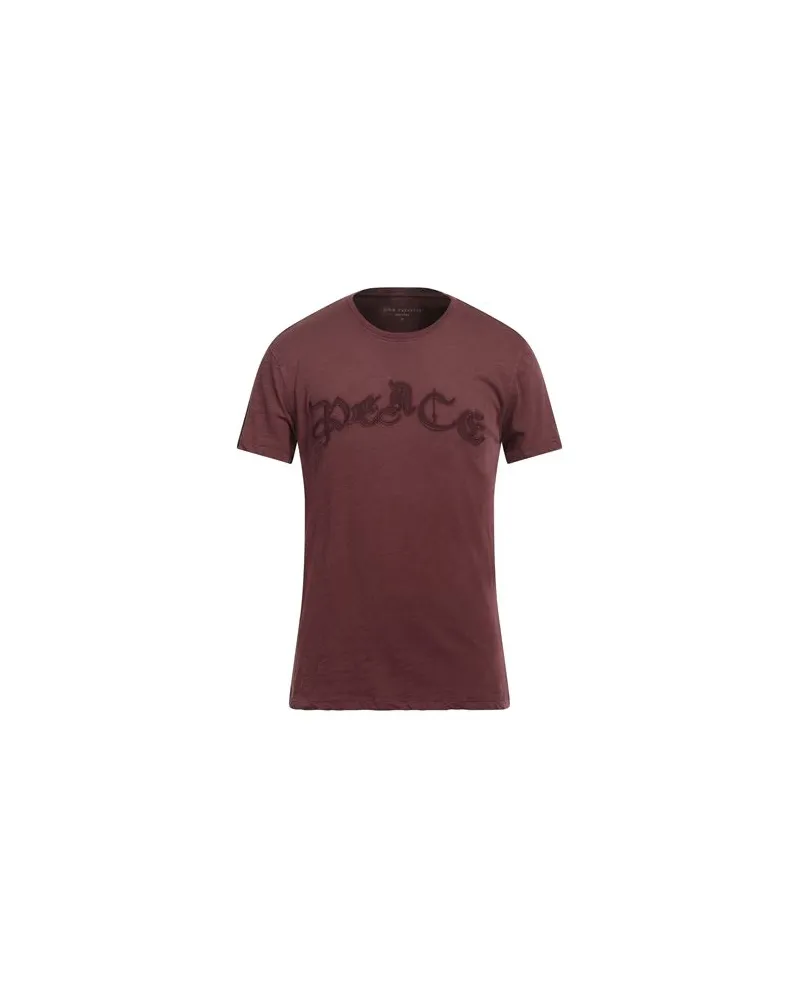 John Varvatos TOPS - T-shirtsauf YOOX.COM Schokobraun