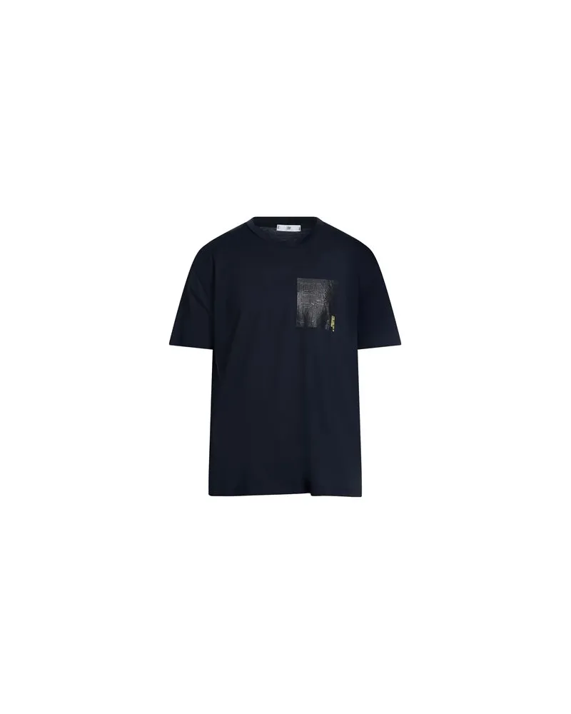 PMDS PREMIUM MOOD DENIM SUPERIOR TOPS - T-shirtsauf YOOX.COM Marineblau