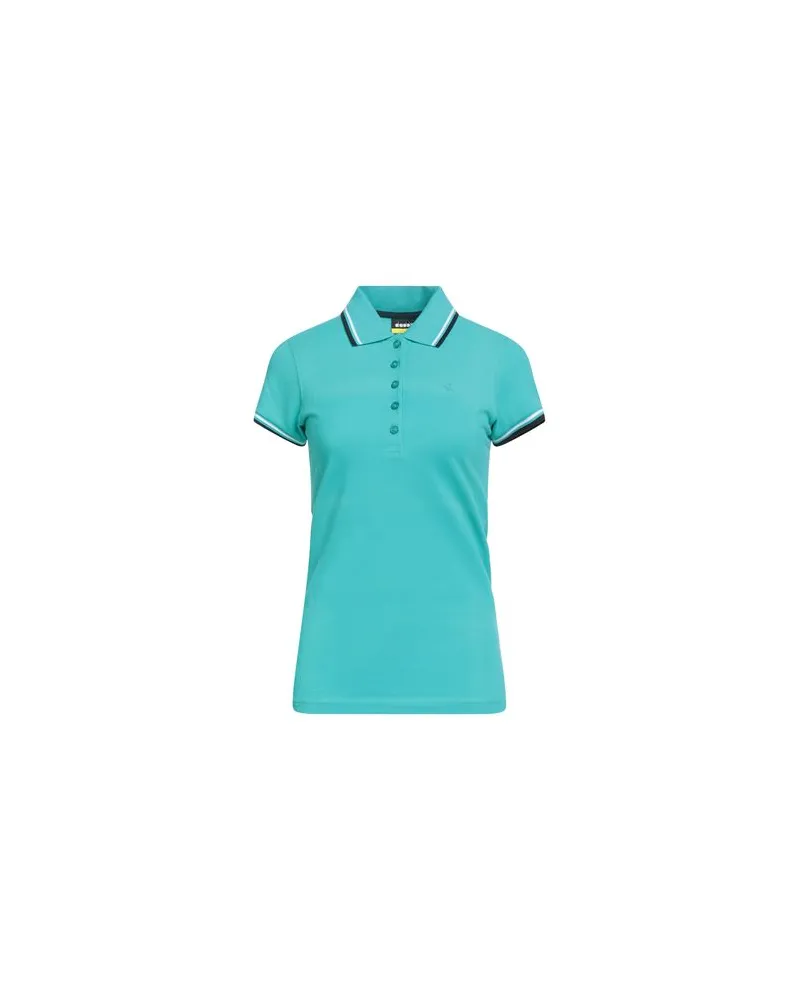Diadora TOPS - Poloshirtsauf YOOX.COM Tūrkis