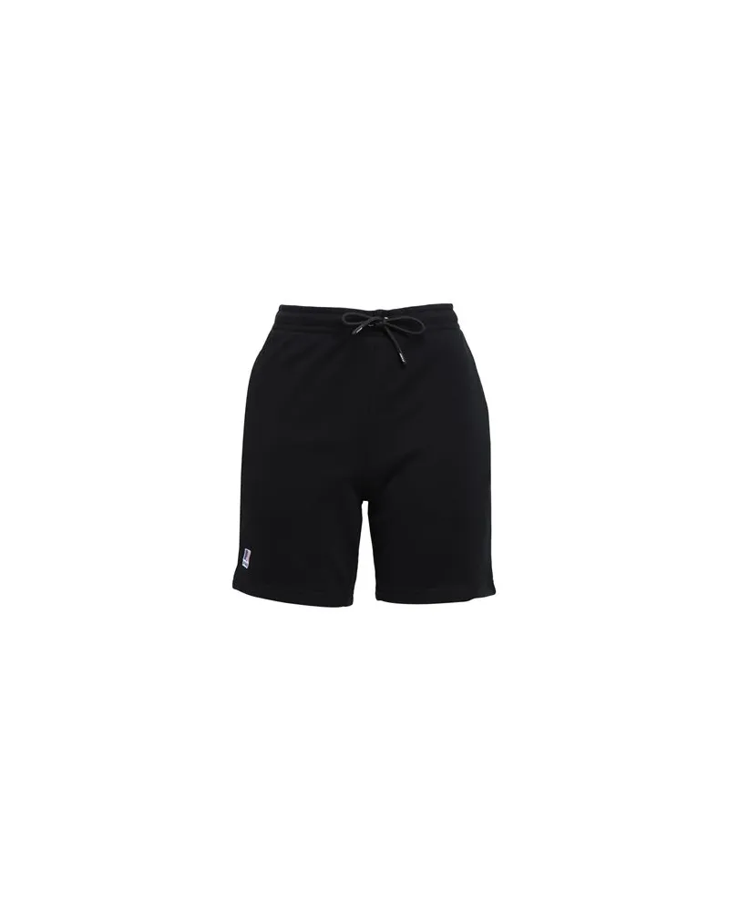 K-Way LE VRAI DORIAN POLY COTTON      - HOSEN & RÖCKE - Shorts & Bermudashortsauf YOOX.COM Schwarz