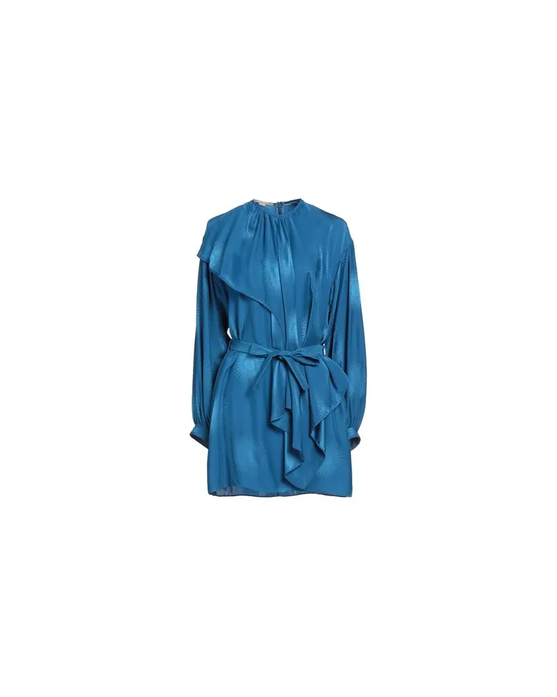 Stella McCartney KLEIDER - Mini-Kleiderauf YOOX.COM Blau
