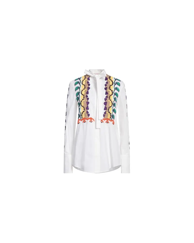 Valentino Garavani TOPS - Hemdenauf YOOX.COM Weiß