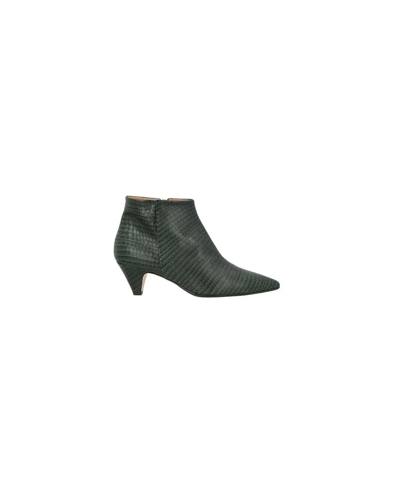 Anna F. SCHUHE - Stiefelettenauf YOOX.COM Dunkelgrün