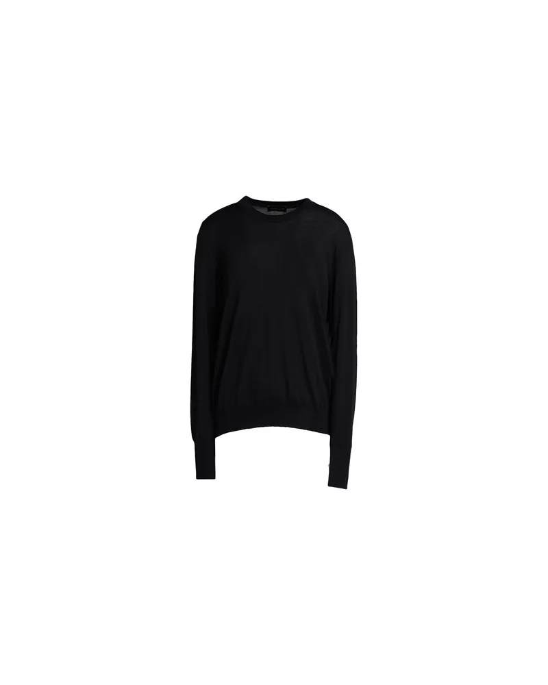 Roberto Collina STRICKWAREN - Pulloverauf YOOX.COM Schwarz