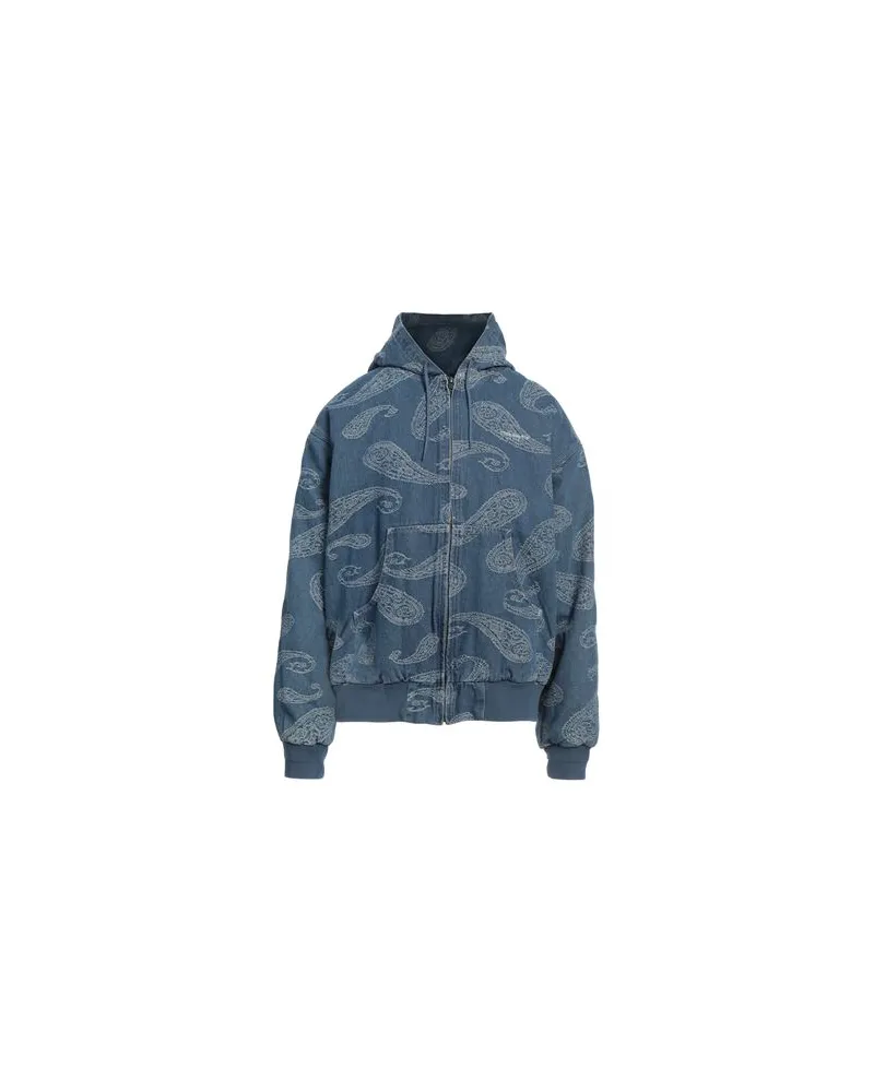 thisisneverthat JACKEN & MÄNTEL - Jeansjacken/Mäntelauf YOOX.COM Blau