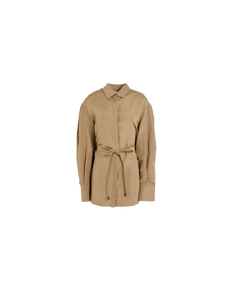 Max Mara TOPS - Hemdenauf YOOX.COM Khaki