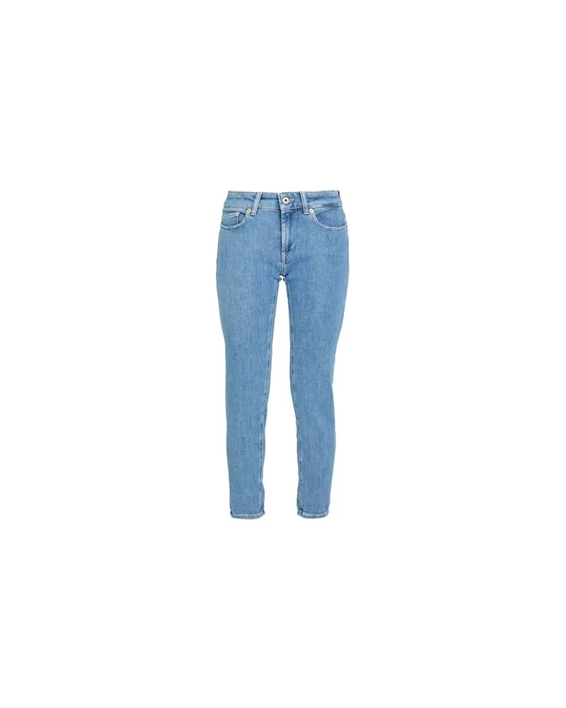 Dondup HOSEN & RÖCKE - Jeanshosenauf YOOX.COM Blau