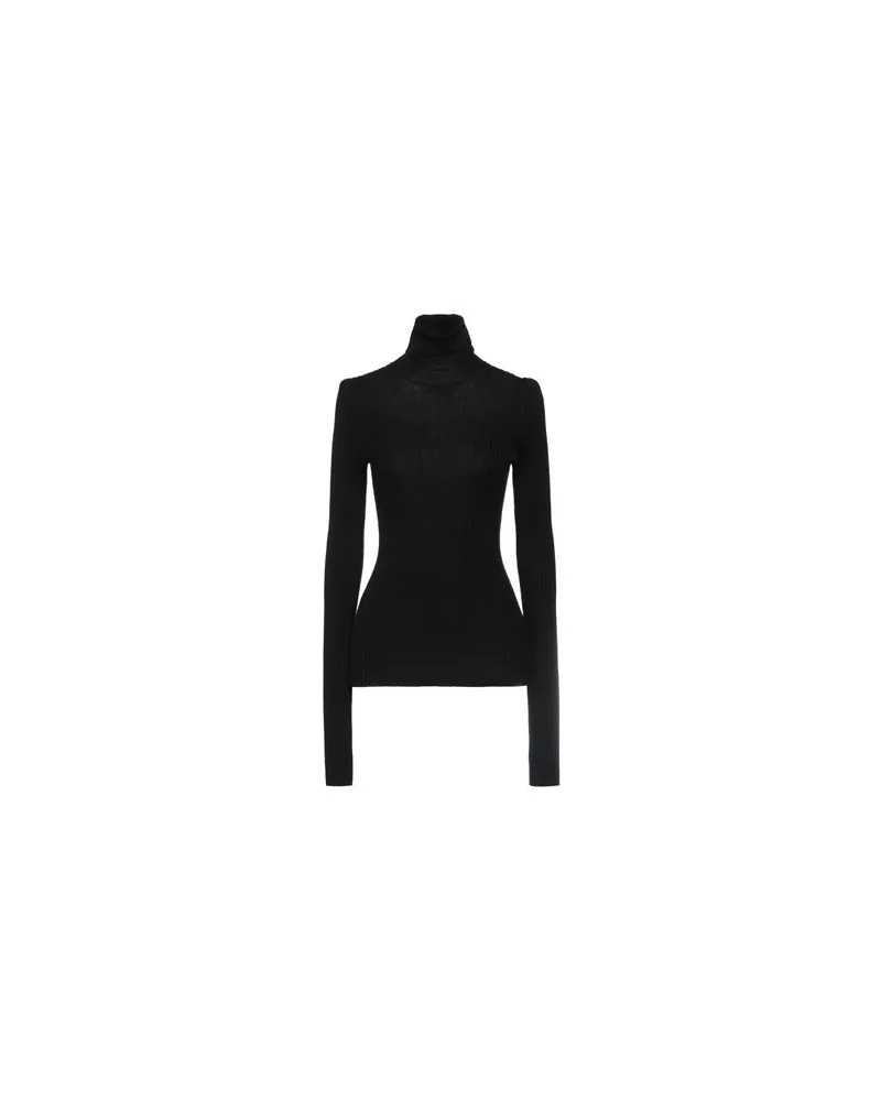Maison Margiela STRICKWAREN - Rollkragenpulloverauf YOOX.COM Schwarz