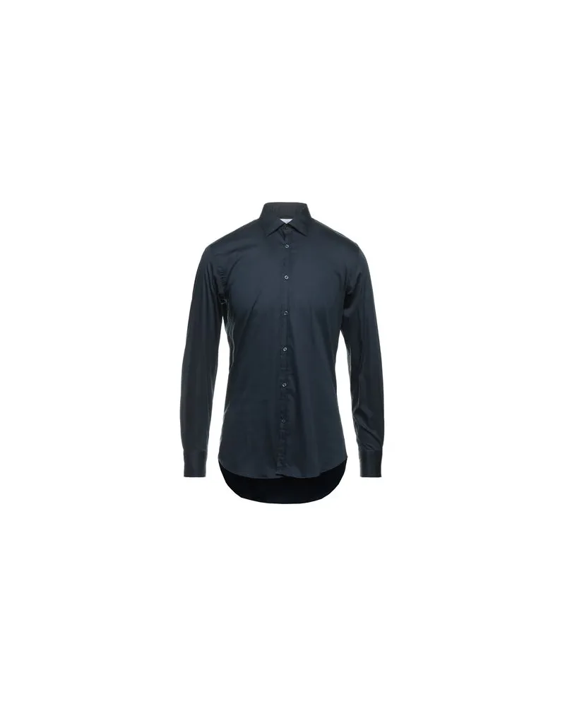 Aglini TOPS - Hemdenauf YOOX.COM Nachtblau
