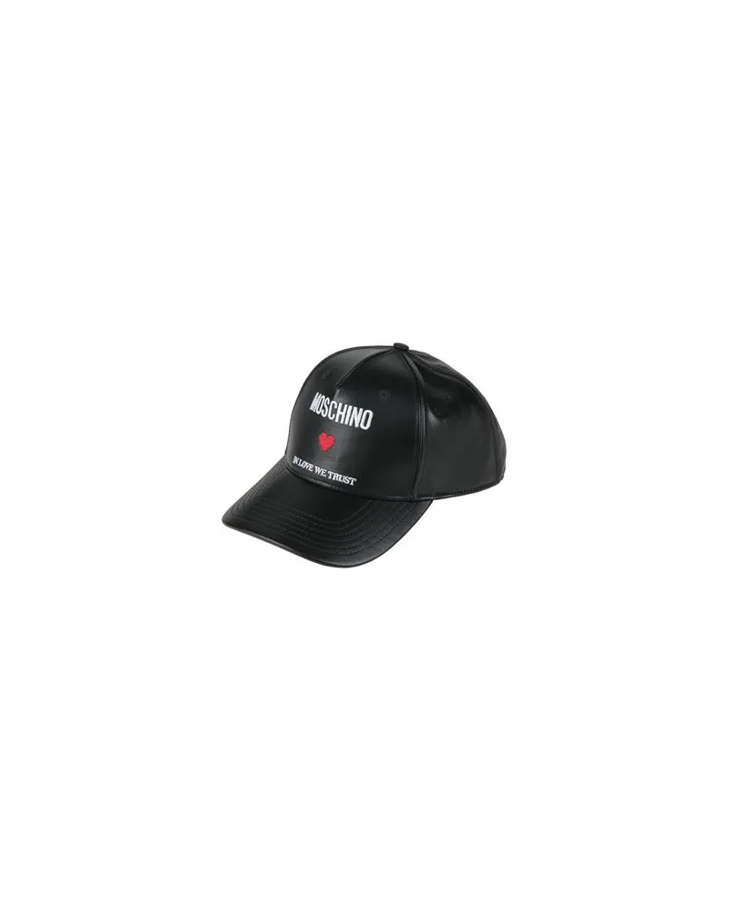 Moschino ACCESSOIRES - Mützen & Hüteauf YOOX.COM Schwarz