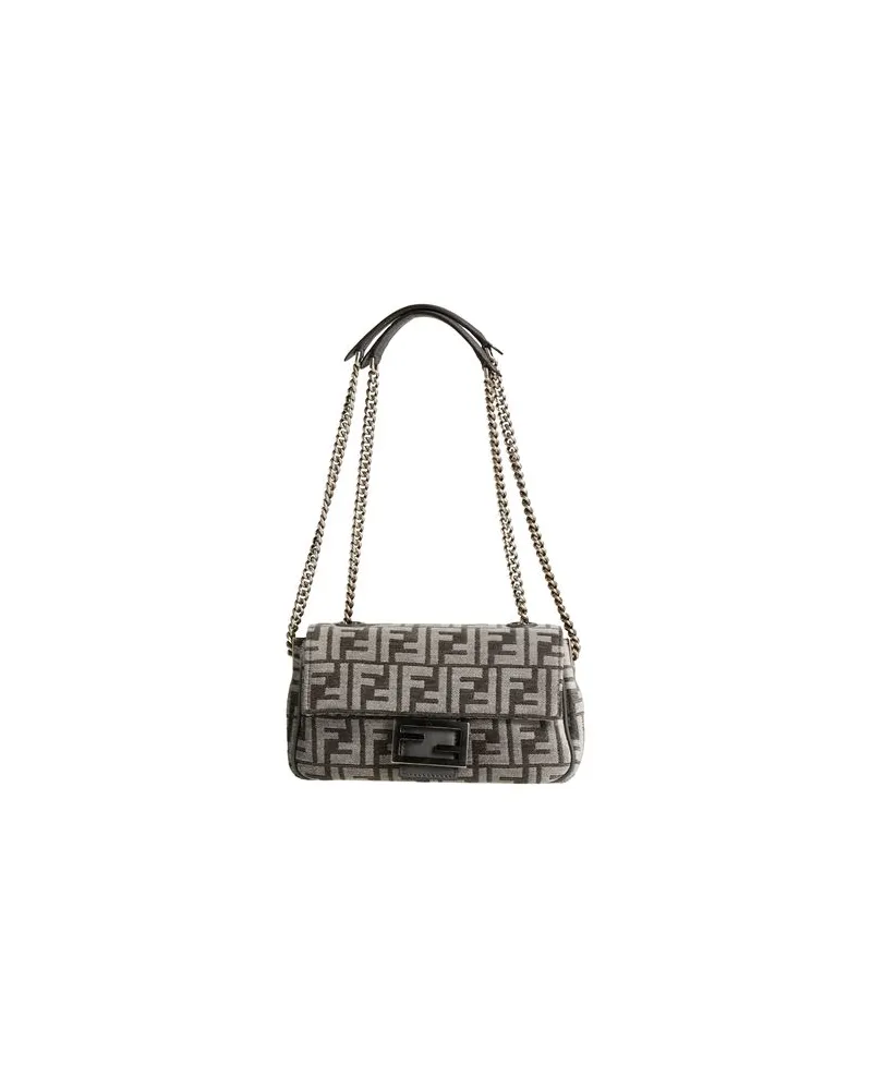 Fendi TASCHEN - Schultertaschenauf YOOX.COM Grau