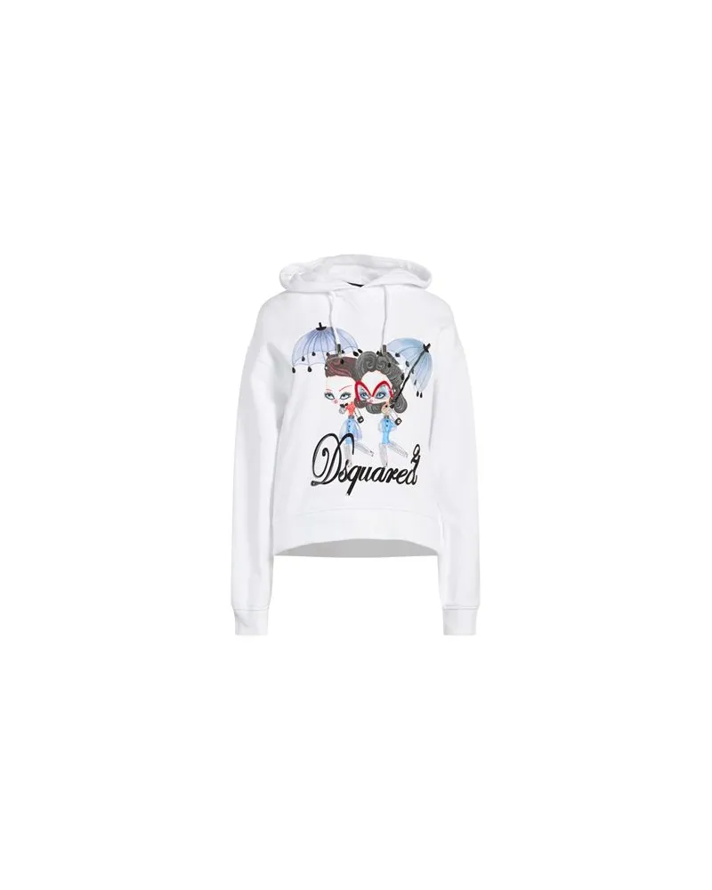 Dsquared2 TOPS - Sweatshirtsauf YOOX.COM Weiß