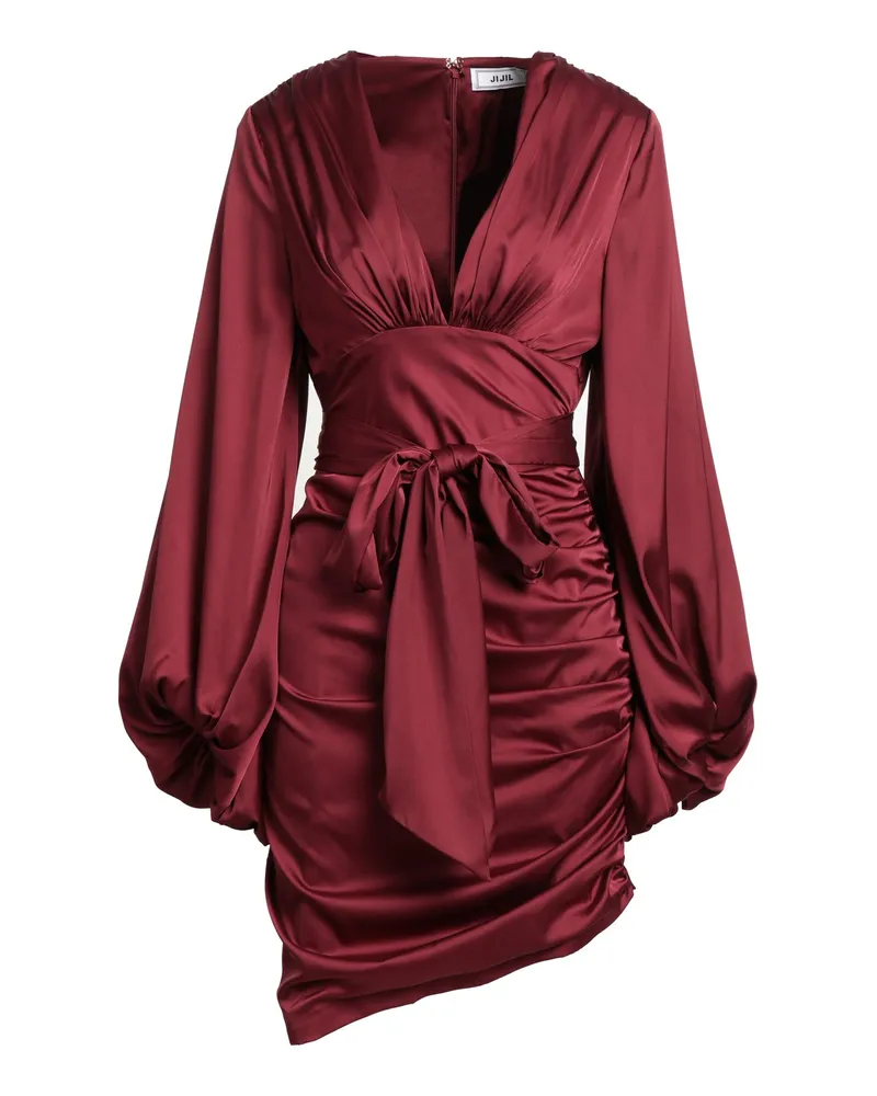 Jijil Mini-Kleid Bordeaux