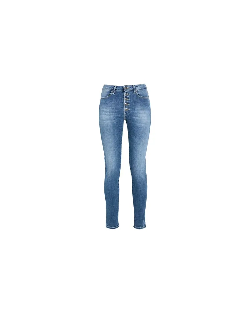 Dondup HOSEN & RÖCKE - Jeanshosenauf YOOX.COM Blau