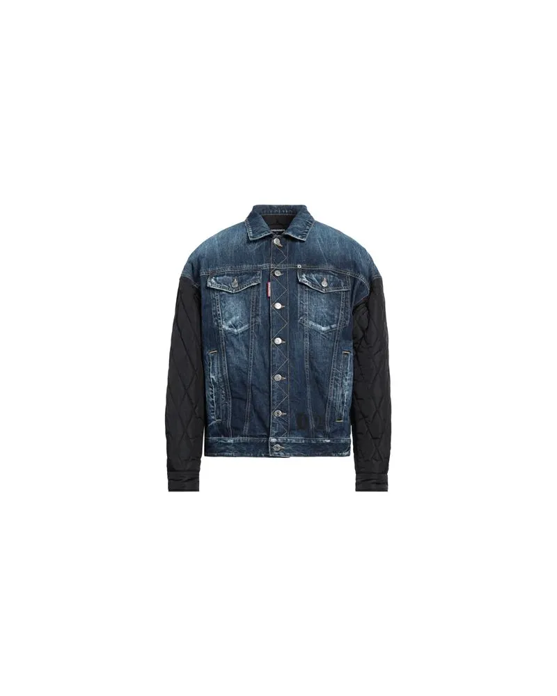 Dsquared2 JACKEN & MÄNTEL - Jeansjacken/Mäntelauf YOOX.COM Blau