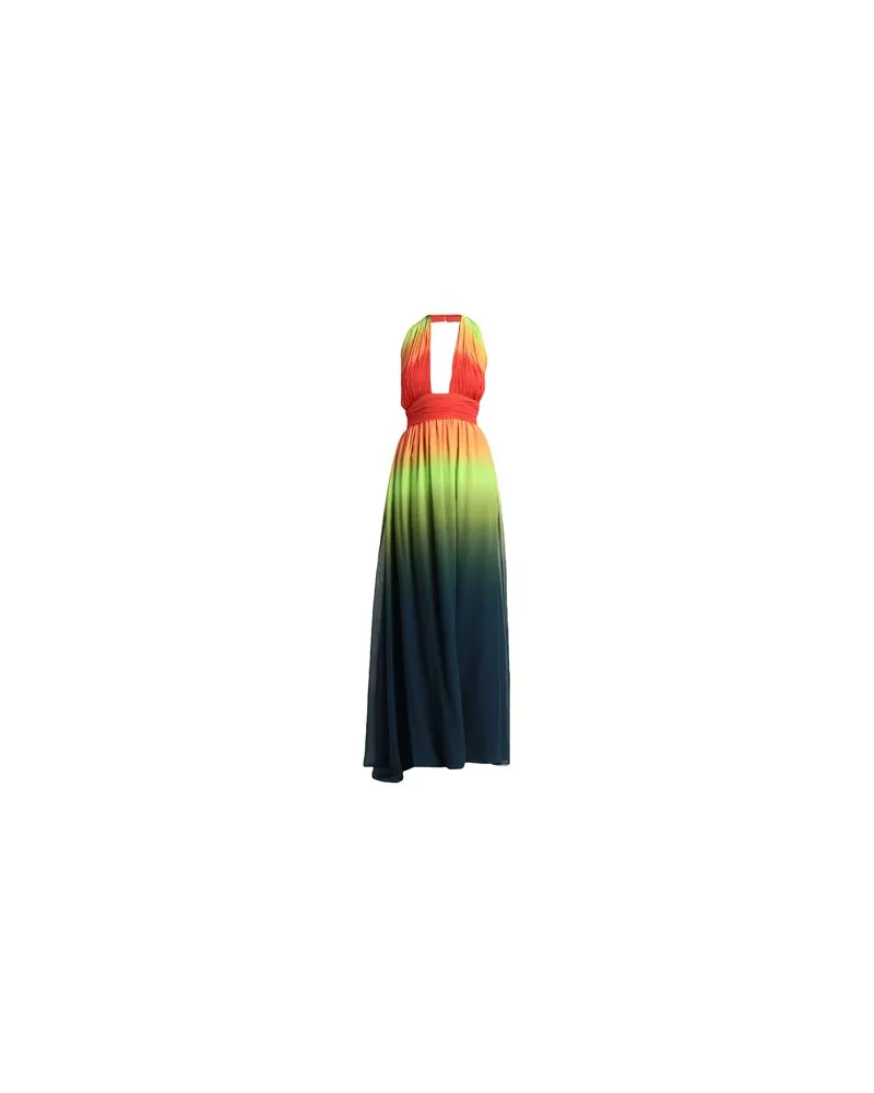 Elie Saab KLEIDER - Maxi-Kleiderauf YOOX.COM Orange