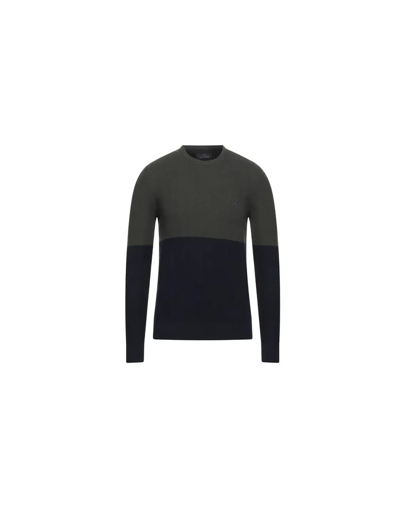 Harmont & Blaine STRICKWAREN - Pulloverauf YOOX.COM Dunkelgrün