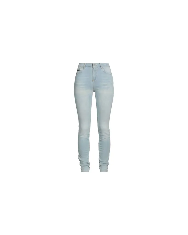 Philipp Plein HOSEN & RÖCKE - Jeanshosenauf YOOX.COM Blau