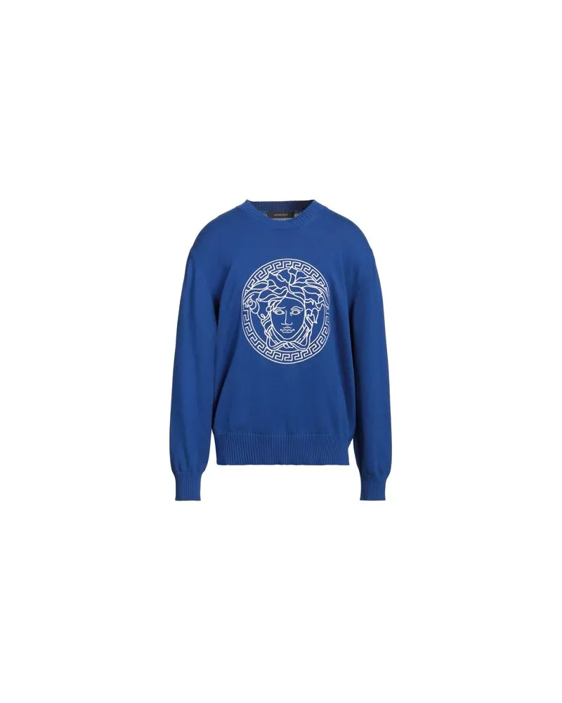 Versace STRICKWAREN - Pulloverauf YOOX.COM Königsblau
