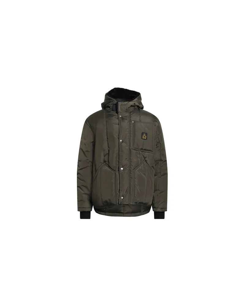 RefrigiWear JACKEN & MÄNTEL - Pufferjacken & Daunenjackenauf YOOX.COM Militärgrün