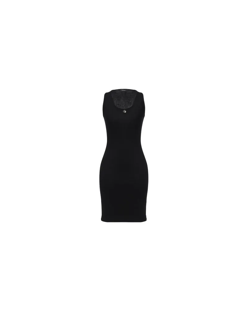 Mangano KLEIDER - Mini-Kleiderauf YOOX.COM Schwarz