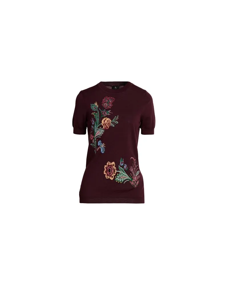 Etro STRICKWAREN - Pulloverauf YOOX.COM Bordeaux