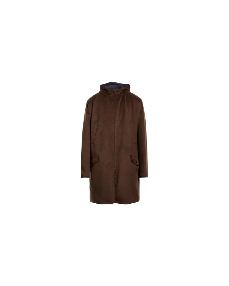 KIRED JACKEN & MÄNTEL - Mäntelauf YOOX.COM Braun