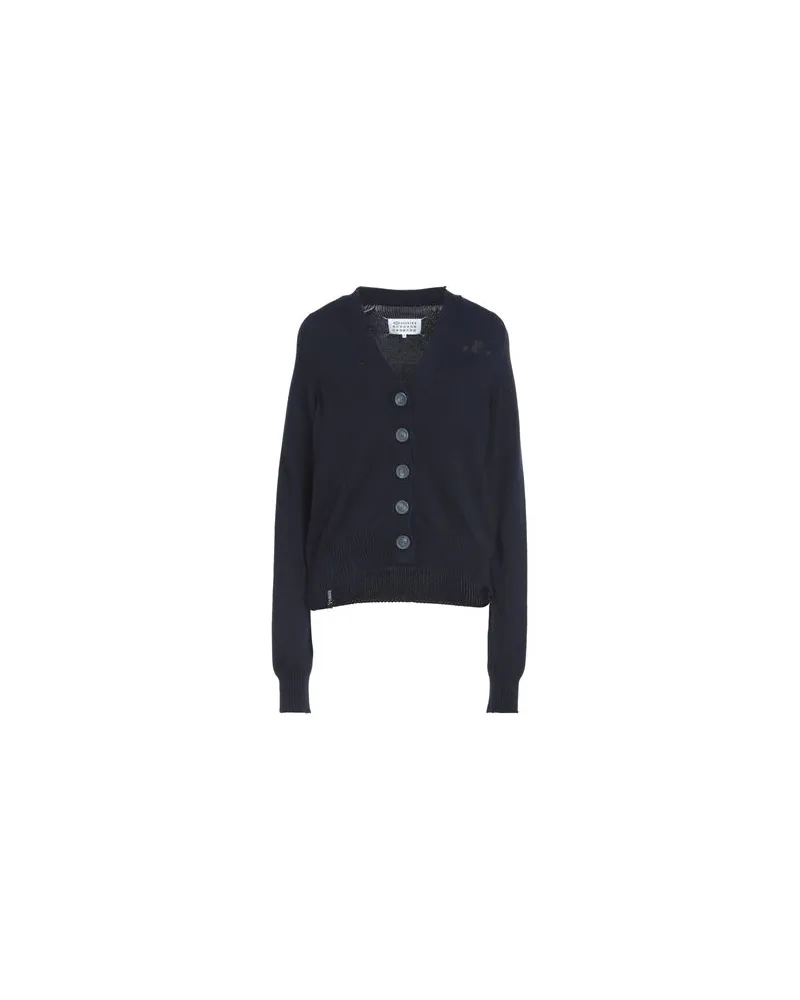 Maison Margiela STRICKWAREN - Strickjackenauf YOOX.COM Nachtblau