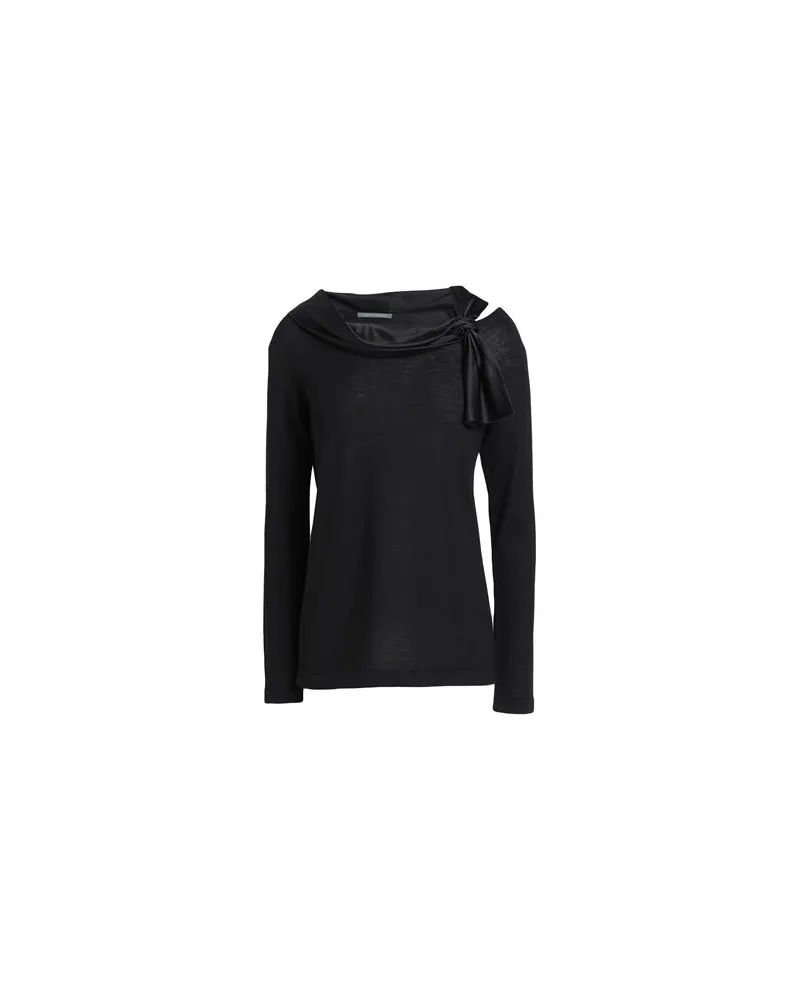 Alberta Ferretti STRICKWAREN - Pulloverauf YOOX.COM Schwarz