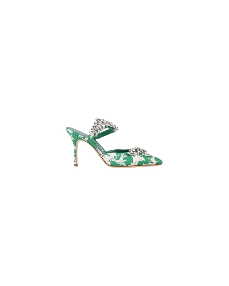 Manolo Blahnik SCHUHE - Sandalenauf YOOX.COM Grün
