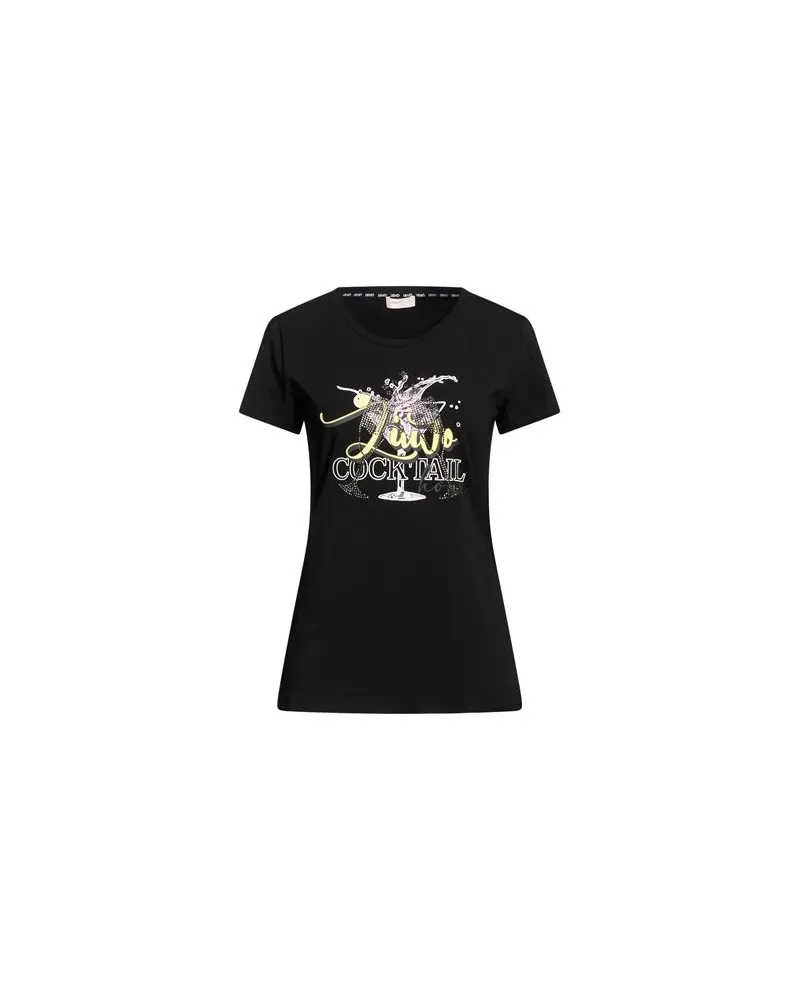 Liu Jo BETTER - TOPS - T-shirtsauf YOOX.COM Schwarz