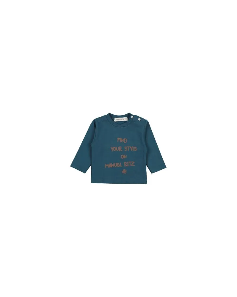 Manuel Ritz TOPS - T-shirtsauf YOOX.COM Aquamarin