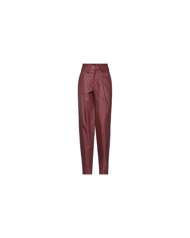 Jijil HOSEN & RÖCKE - Hosenauf YOOX.COM Bordeaux