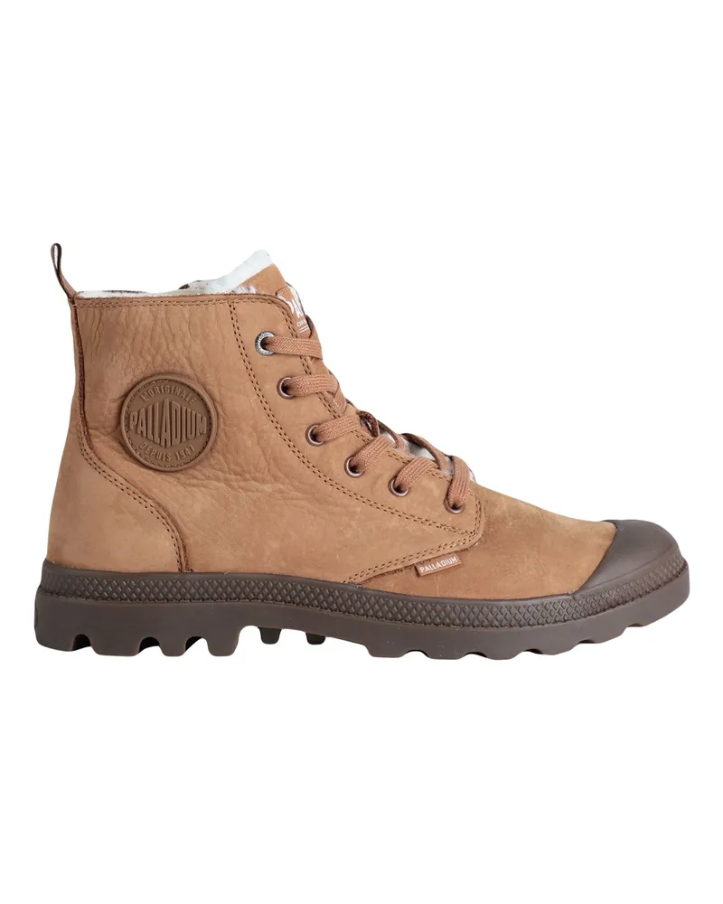 Palladium Stiefelette Kamel