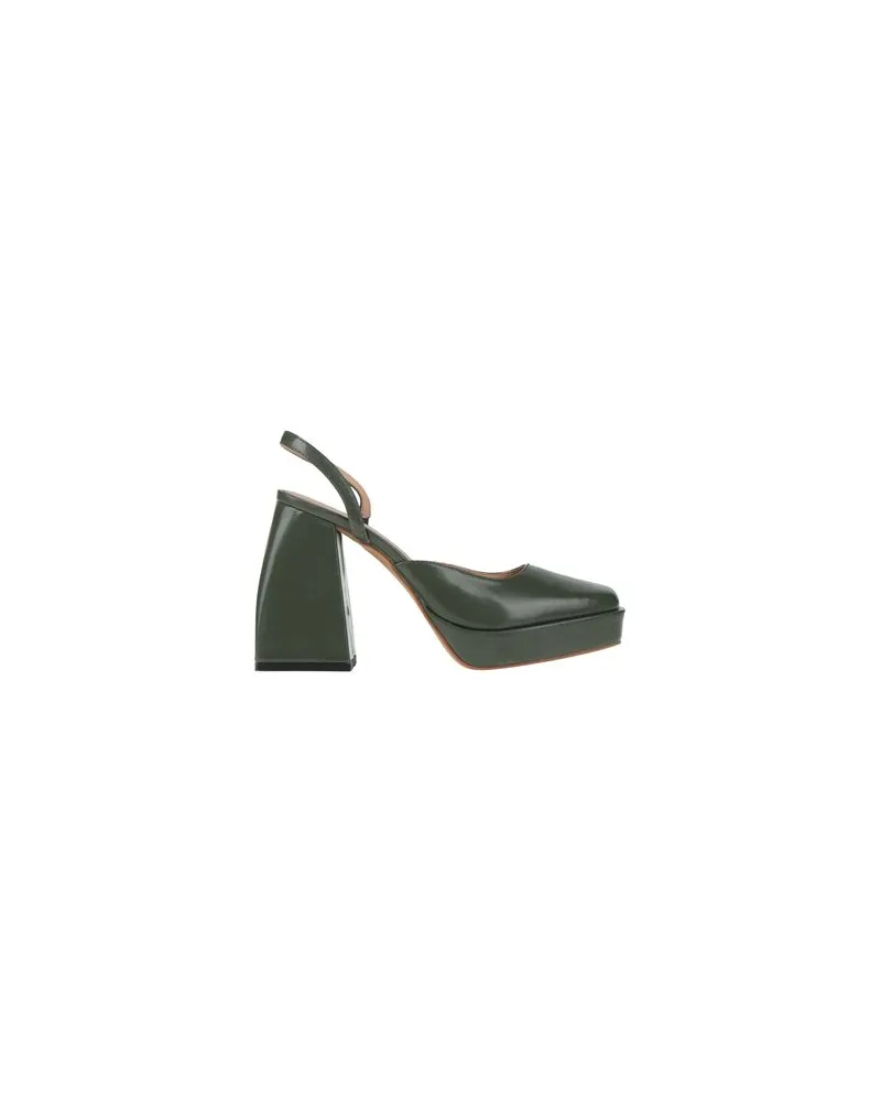 Gaëlle Bonheur SCHUHE - Pumpsauf YOOX.COM Dunkelgrün