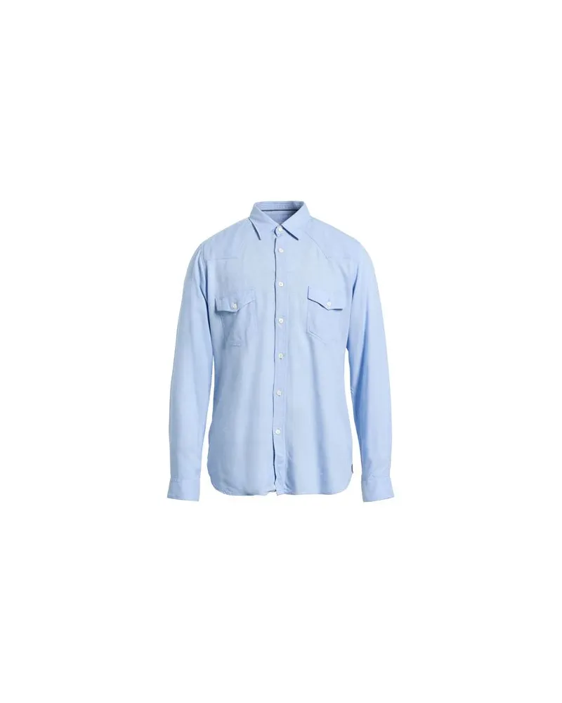Tintoria Mattei TOPS - Hemdenauf YOOX.COM Himmelblau