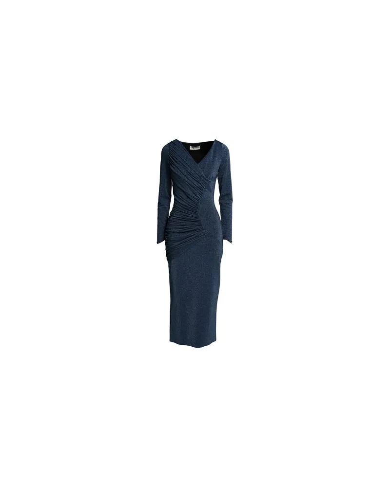 Chiara Boni KLEIDER - Midi-Kleiderauf YOOX.COM Taubenblau
