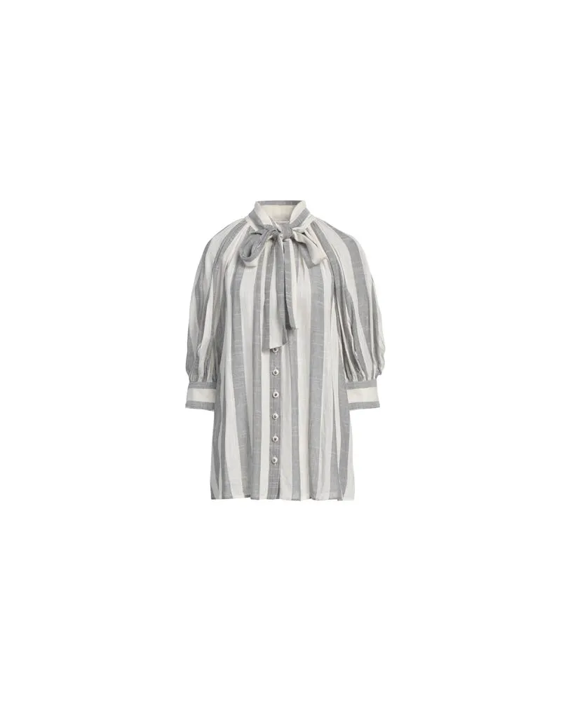 Zimmermann TOPS - Hemdenauf YOOX.COM Hellgrau