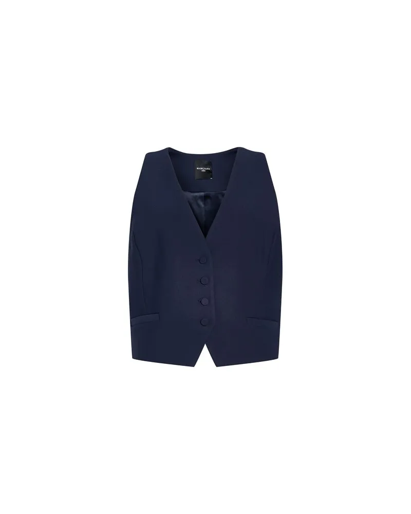 MARCIANO Los Angeles ANZÜGE und CO-ORDS - Couture-Westenauf YOOX.COM Nachtblau