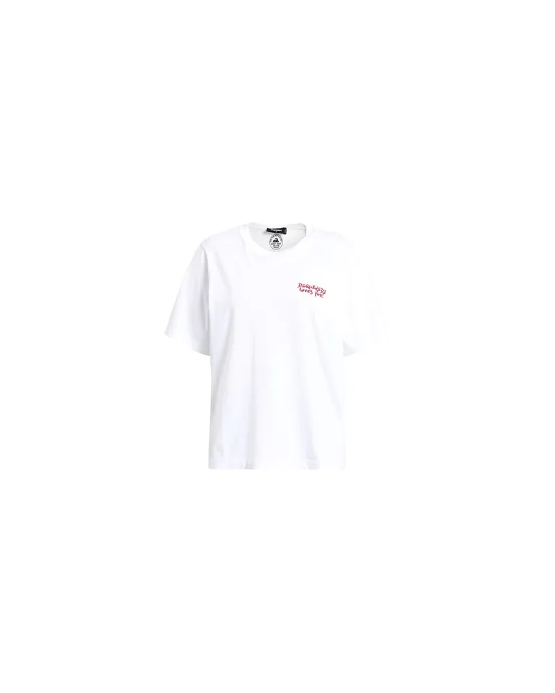 Dsquared2 TOPS - T-shirtsauf YOOX.COM Weiß