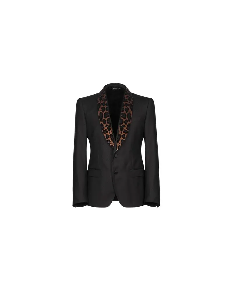 Dolce & Gabbana ANZÜGE und CO-ORDS - Blazersauf YOOX.COM Schwarz