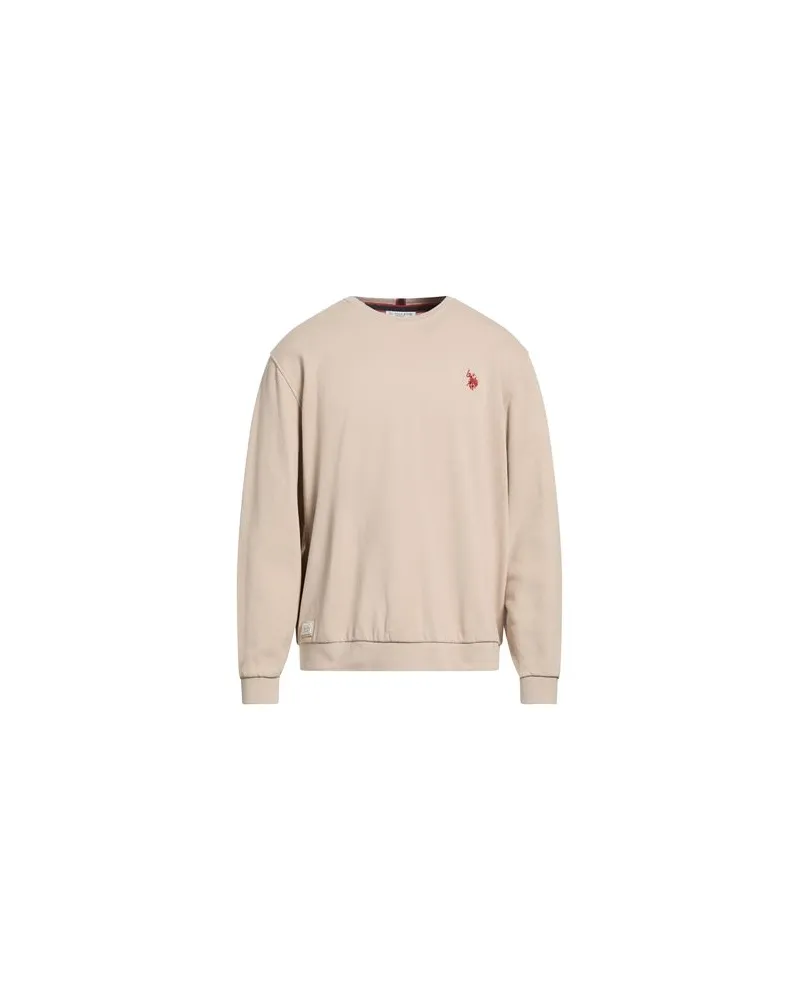 U.S. Polo Assn.  TOPS - Sweatshirtsauf YOOX.COM Sand