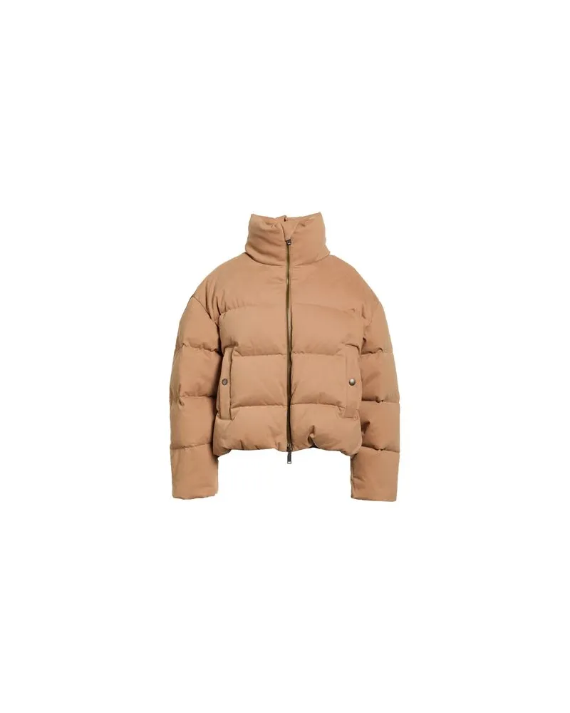 Dsquared2 JACKEN & MÄNTEL - Pufferjacken & Daunenjackenauf YOOX.COM Sand