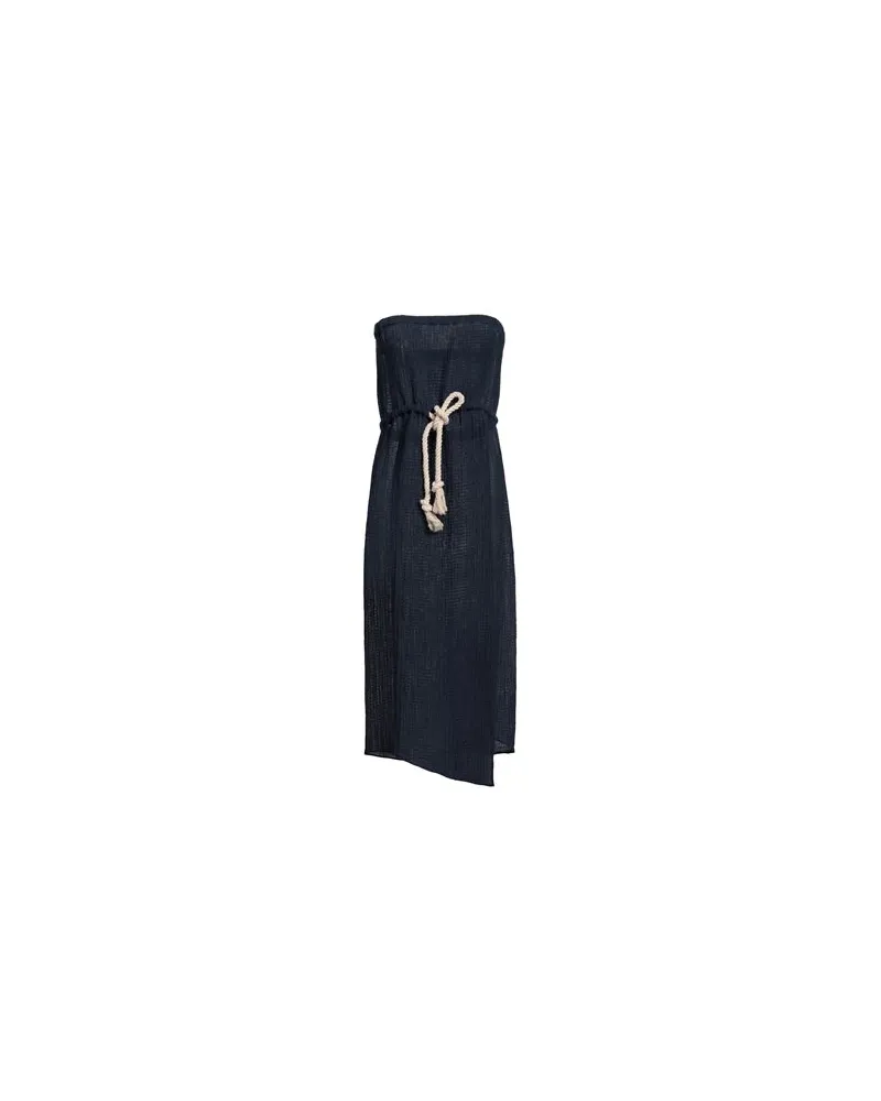 Lisa Marie Fernandez KLEIDER - Midi-Kleiderauf YOOX.COM Marineblau